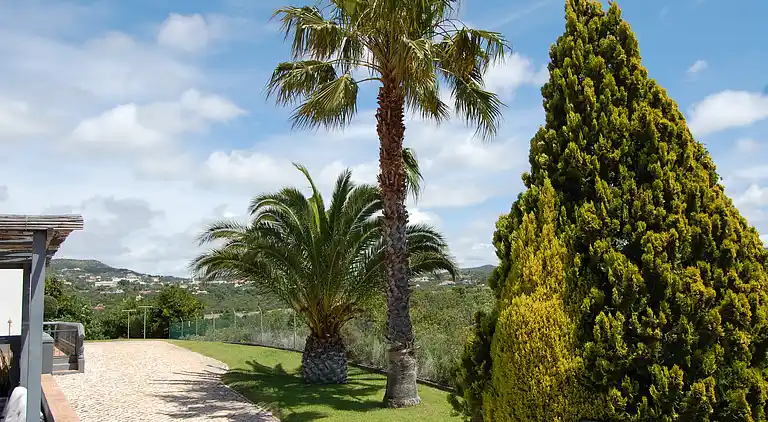 Villa Monte Alegrete mit Blick zum Meer