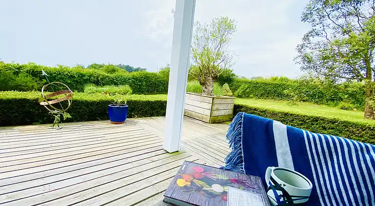 Maison en bord de mer dans les dunes