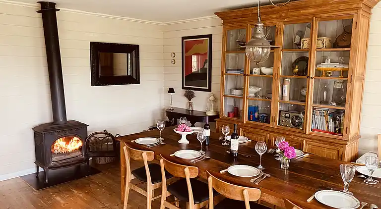 Maison en bord de mer dans les dunes