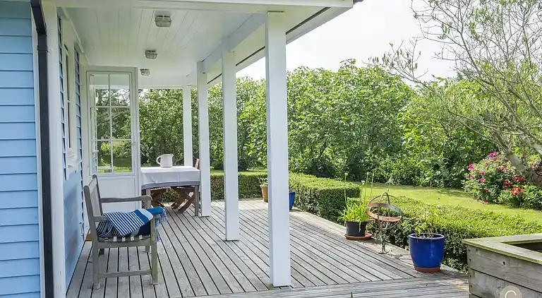 Maison en bord de mer dans les dunes