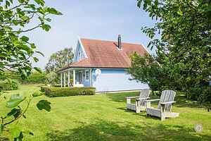 Haus am Meer in den Dünen