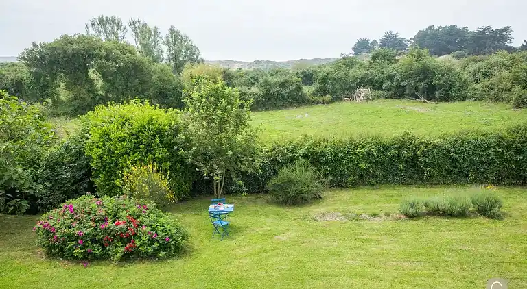Maison en bord de mer dans les dunes