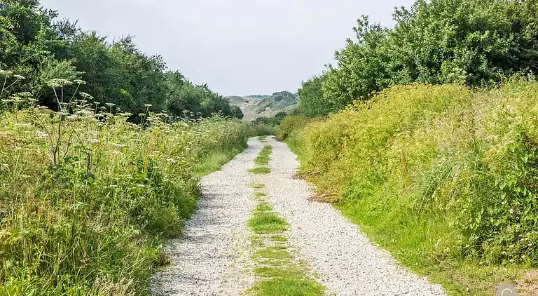 Maison en bord de mer dans les dunes