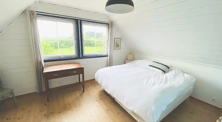 Maison en bord de mer dans les dunes