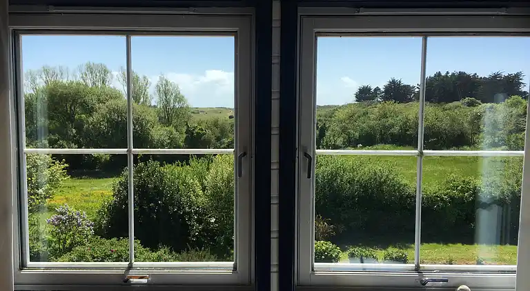 Maison en bord de mer dans les dunes