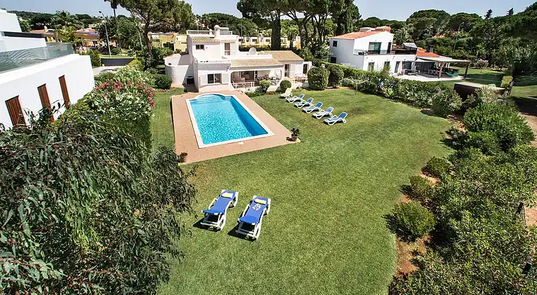 4 Betten, Blick auf den Golfplatz, optionale Poolheizung