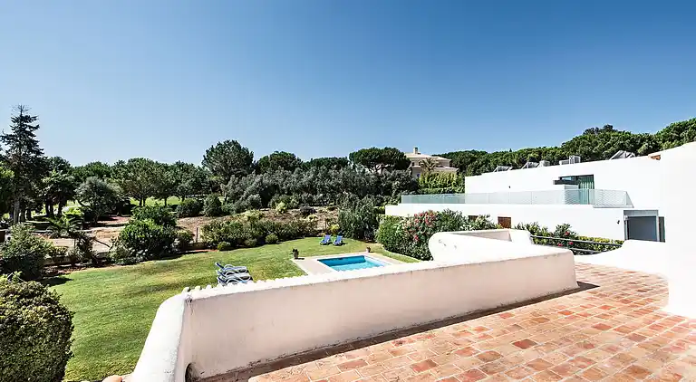 4 Betten, Blick auf den Golfplatz, optionale Poolheizung