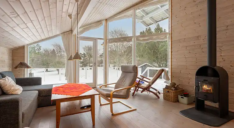 Hyggeligt sommerhus tæt på strand og natur