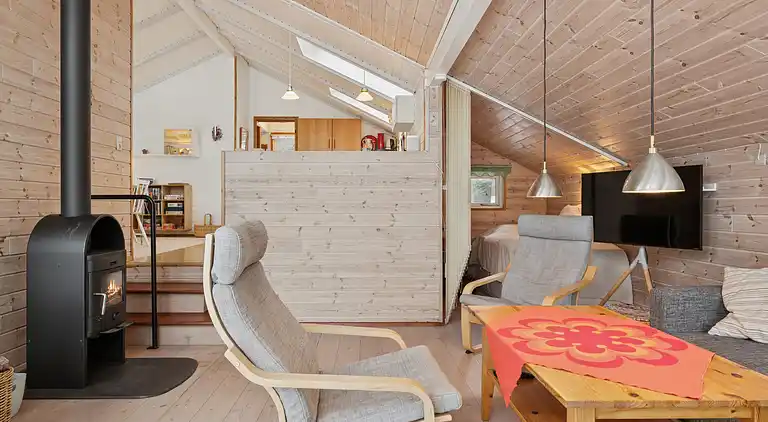 Hyggeligt sommerhus tæt på strand og natur