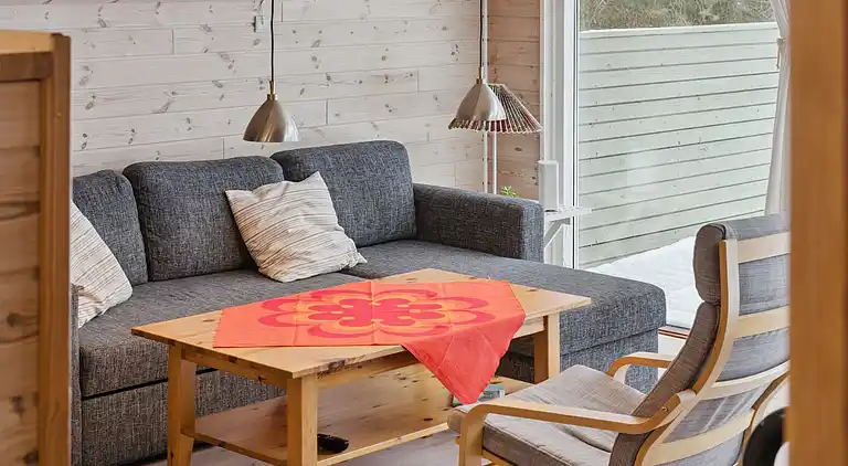 Hyggeligt sommerhus tæt på strand og natur