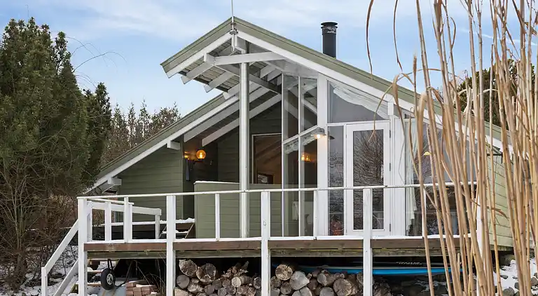 Hyggeligt sommerhus tæt på strand og natur