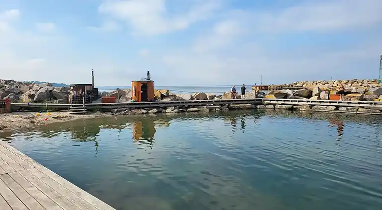 Udsigtslejlighed tæt på vandet i Allinge