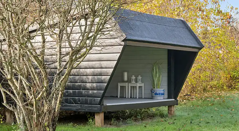 Sommerhusidyl med udesauna og vildmarksbad