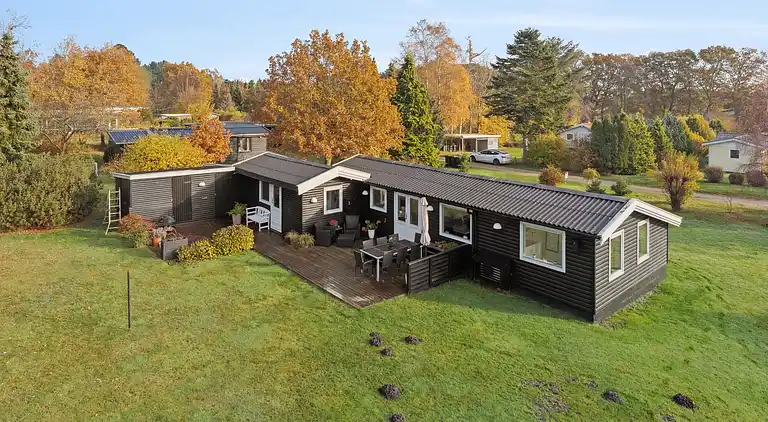 Sommerhusidyl med udesauna og vildmarksbad