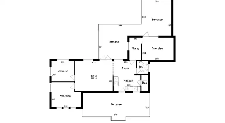 Sommerhusidyl med udesauna og vildmarksbad