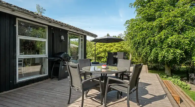 Ferienidylle bei Dejret Klit – Wildnisbad