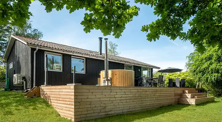 Ferienidylle bei Dejret Klit – Wildnisbad