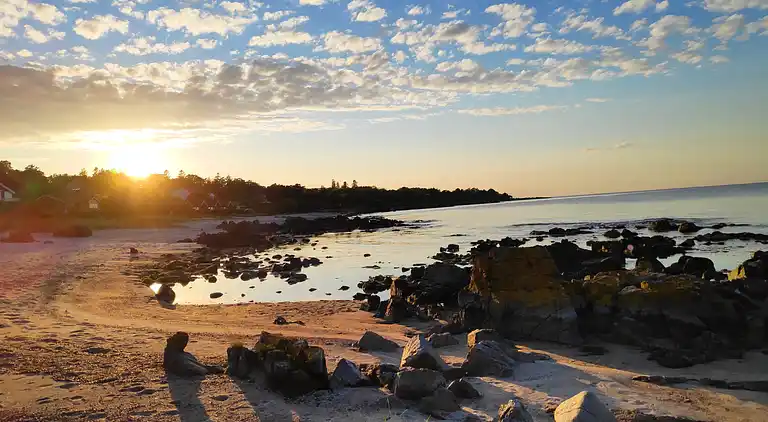 Sommerhus med havudsigt i Sandkaas