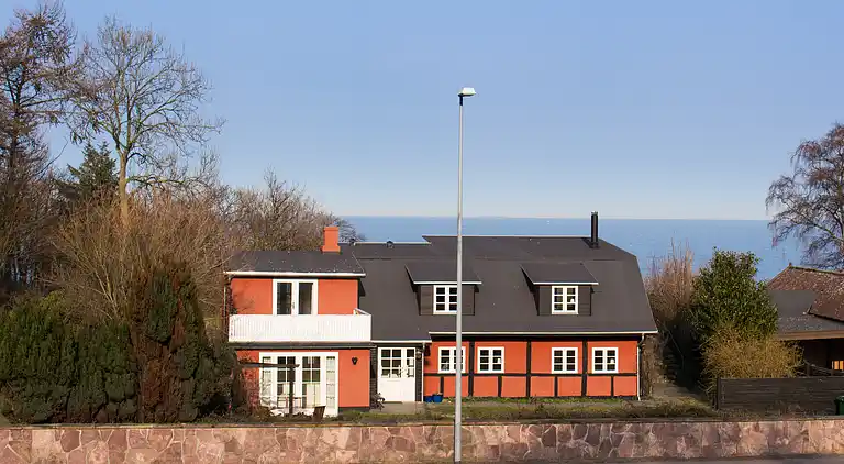 Sommerhus med havudsigt i Sandkaas