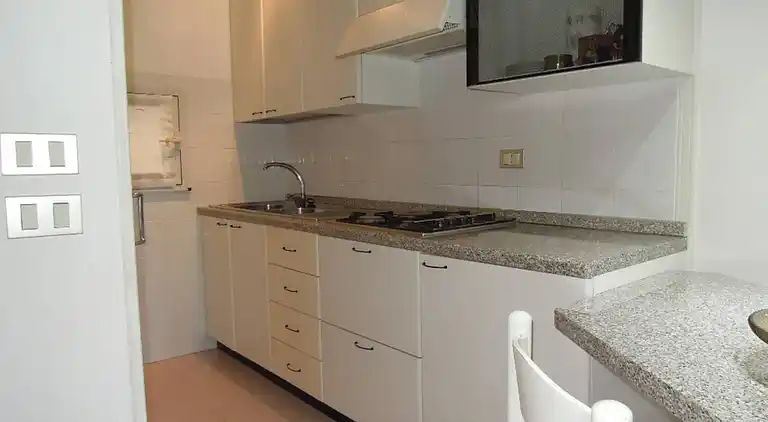 Spacious apartment with terrace and pool in Bibione