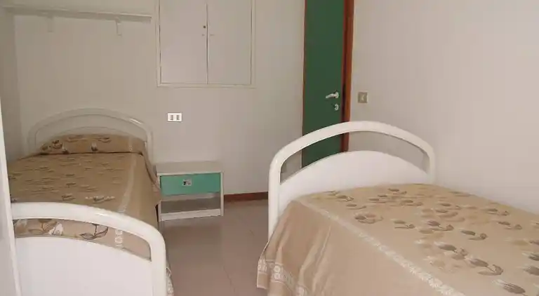 Spacious apartment with terrace and pool in Bibione