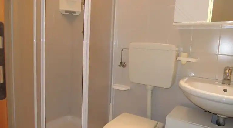 Spacious apartment with terrace and pool in Bibione