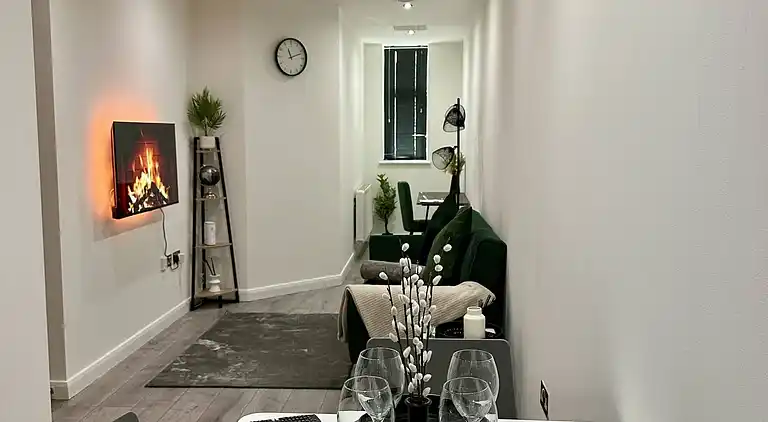Luxury 1-Bedroom Cozy Apartment in Leicester City Centre