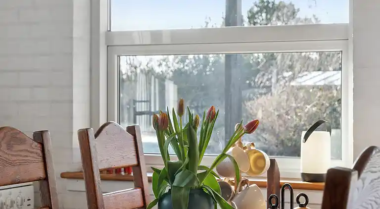 Ruhiges Ferienhaus nahe Strand und Natur