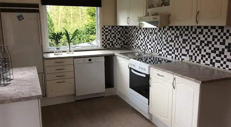 Sommerhus til familien med adgang til badeland