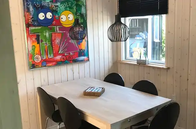 Sommerhus til familien med adgang til badeland