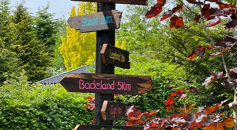 Sommerhus til familien med adgang til badeland