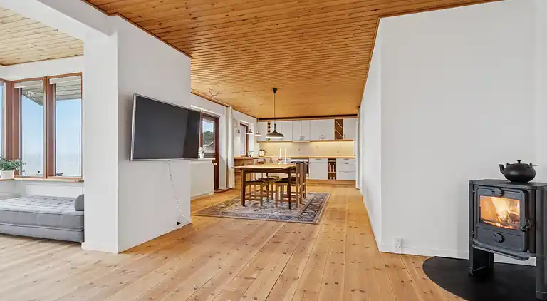 Unik naturferie med panoramaudsigt over vandet