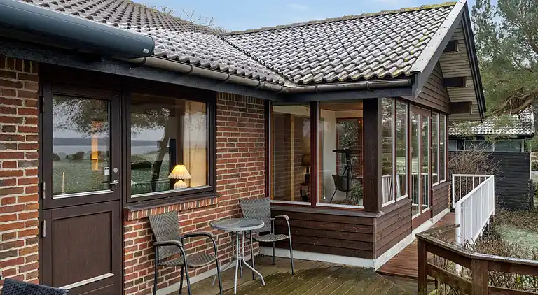 Unik naturferie med panoramaudsigt over vandet