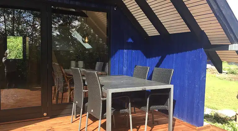 Schönes Ferienhaus am schönen Kongsmark Strand.