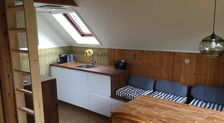 Schönes Ferienhaus am schönen Kongsmark Strand.