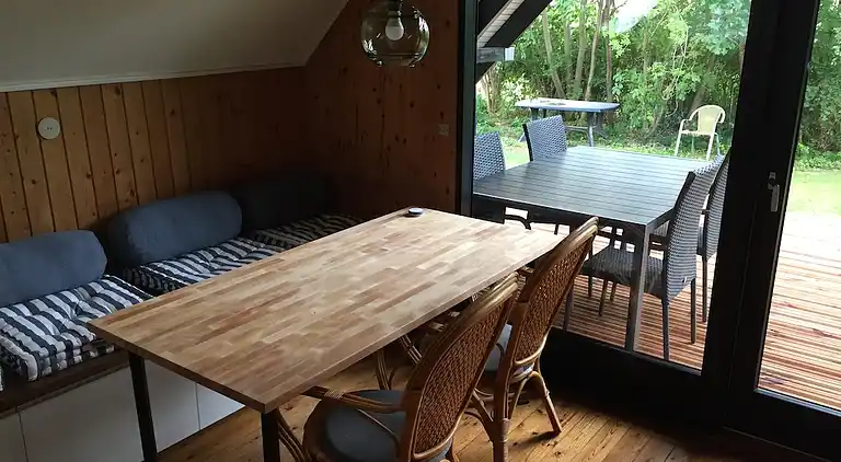 Schönes Ferienhaus am schönen Kongsmark Strand.