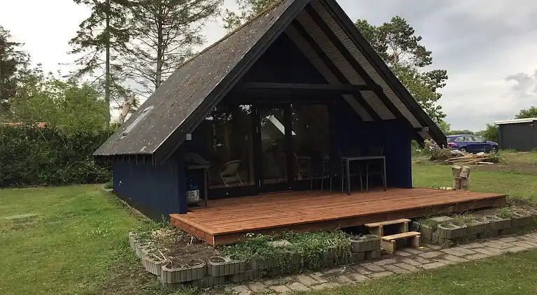 Schönes Ferienhaus am schönen Kongsmark Strand.