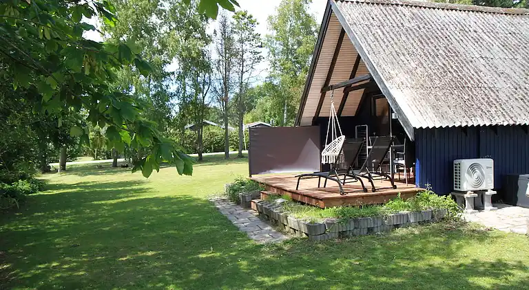Schönes Ferienhaus am schönen Kongsmark Strand.