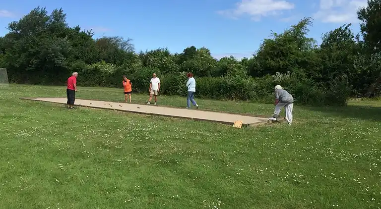 Sommerhaus mit Panoramablick über den Strand