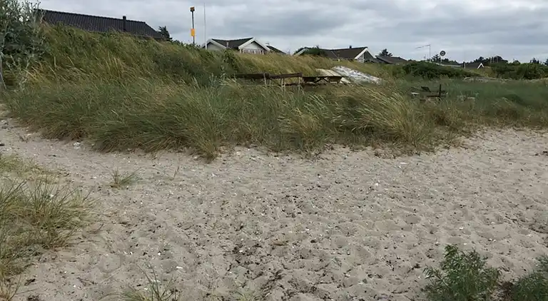 Sommerhaus mit Panoramablick über den Strand