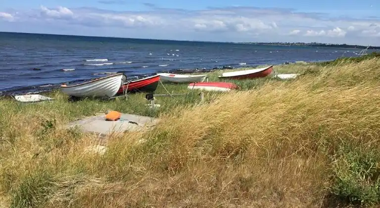 Sommerhaus mit Panoramablick über den Strand