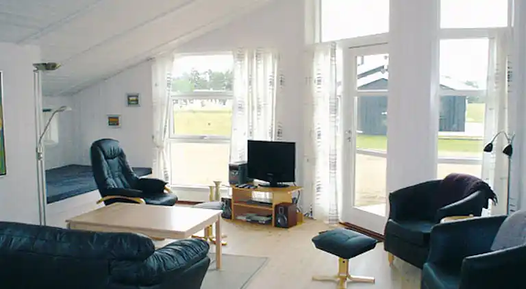 Feriehus kun 400 meter fra vandet.  