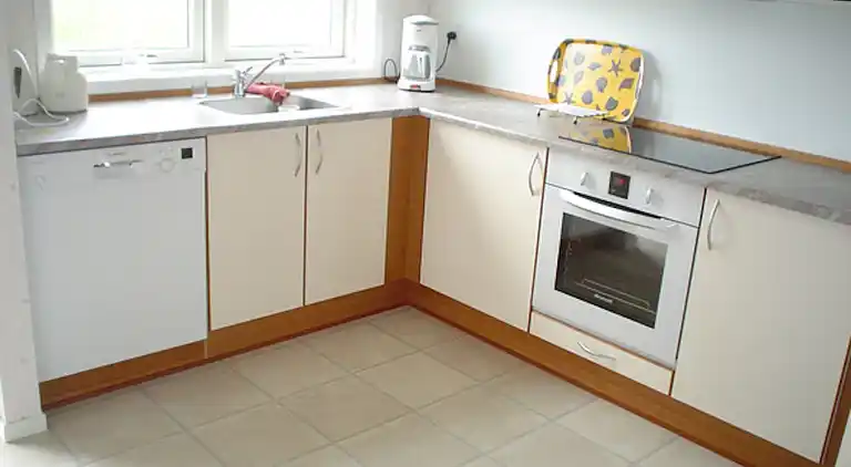 Feriehus kun 400 meter fra vandet.  