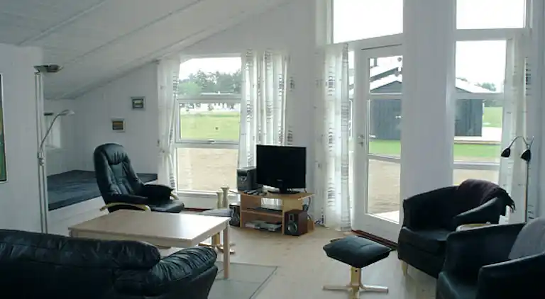 Feriehus kun 400 meter fra vandet.  