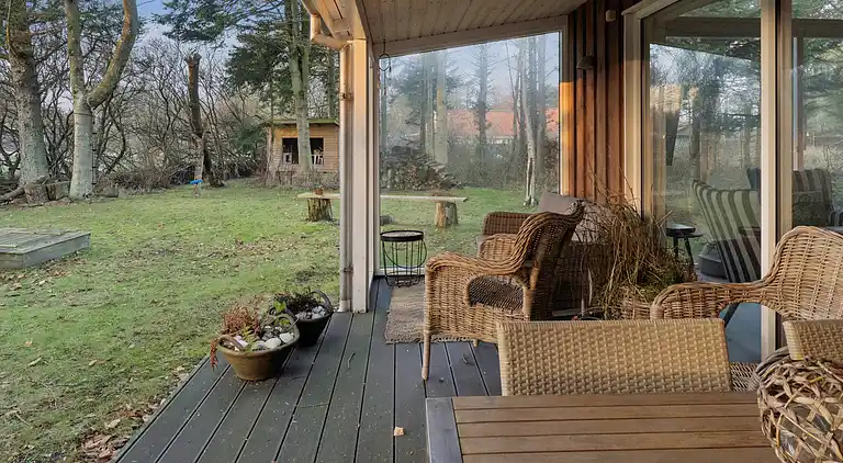 Ruhiges Ferienhaus 800 m vom Strand