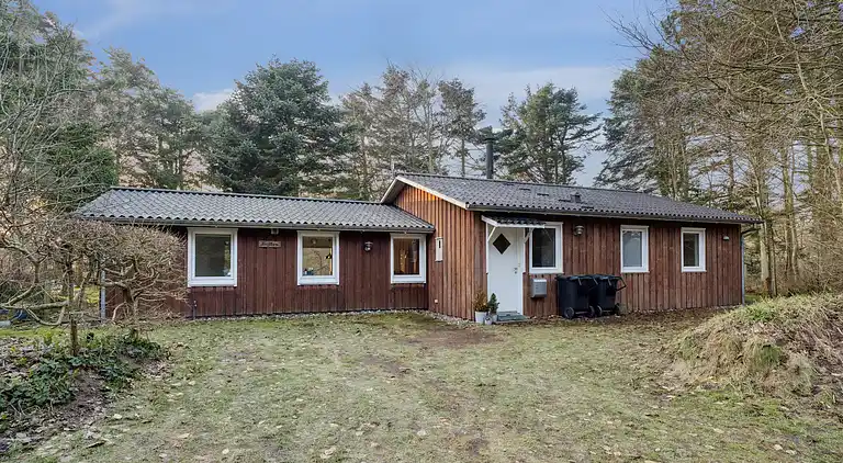 Ruhiges Ferienhaus 800 m vom Strand