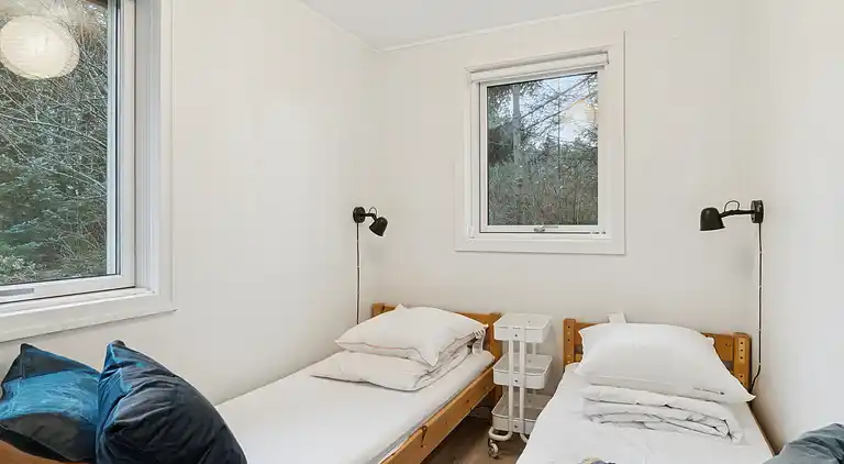 Ruhiges Ferienhaus 800 m vom Strand