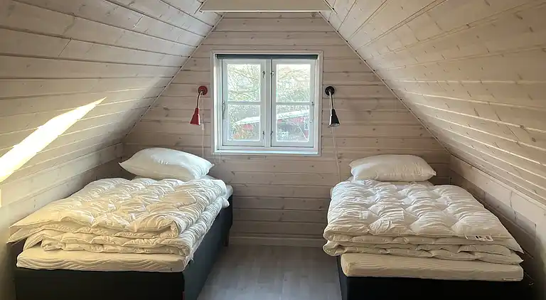 Fiskerhus med skøn  havudsigt ved Listed havn.