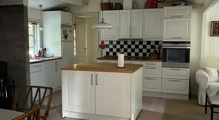 Feriehus i gå-afstand til indkøb og restaurant