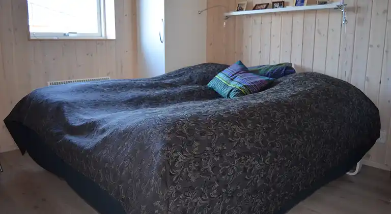 Dejligt familieferiehus kun 130 m fra stranden. 